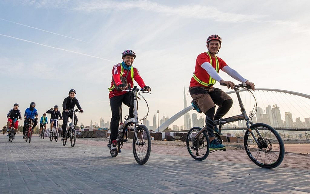 Cycling in Dubai